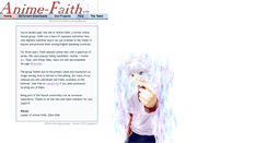 Desktop Screenshot of anime-faith.com